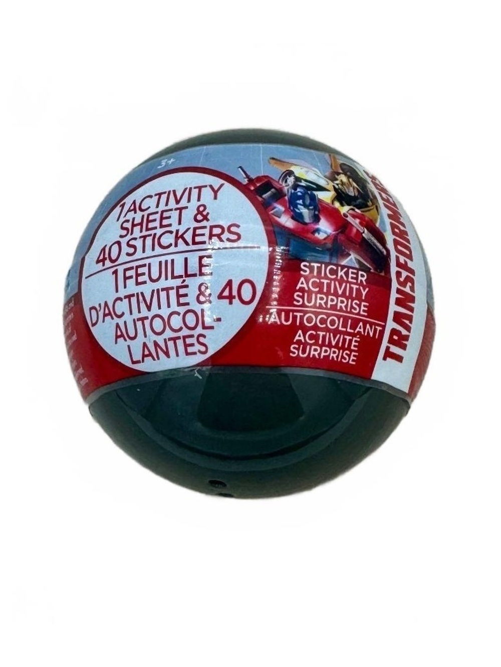 Transformers Sticker Activity Surprise Ball 40 Stickers